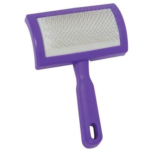 Plastic Slicker Brush Purple