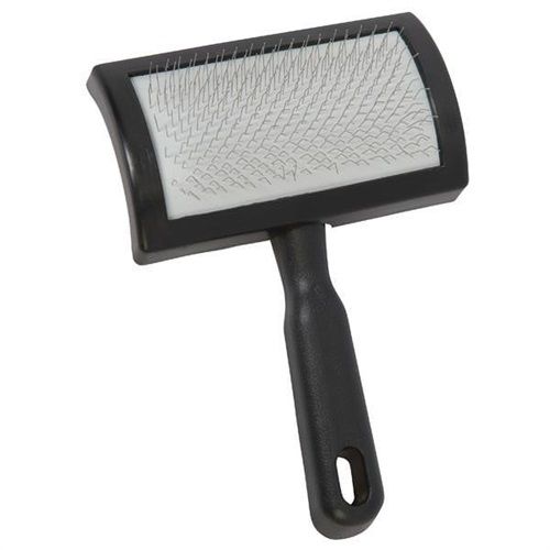 Plastic Slicker Brush Black