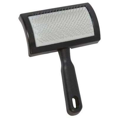 Plastic Slicker Brush Black