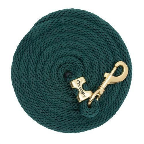 Weaver Poly Lead Rope, Hunter Green