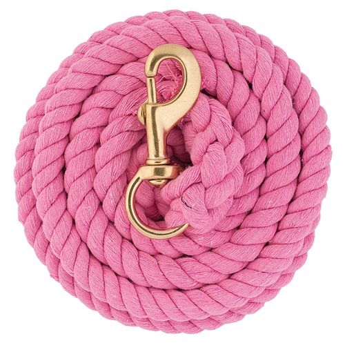 Weaver Cotton Lead Rope, Pink