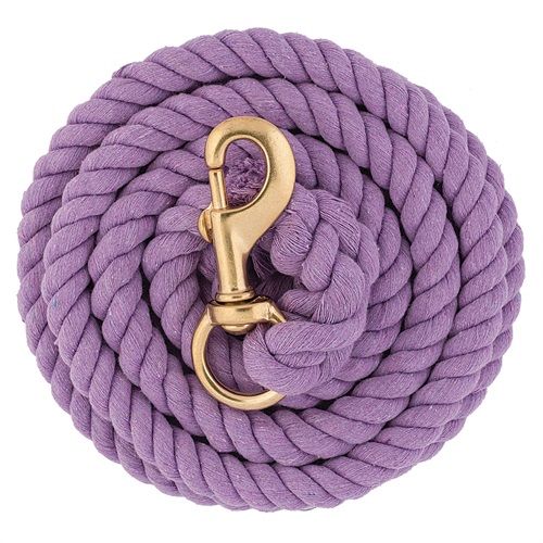 Weaver Cotton Lead Rope, Lavendar