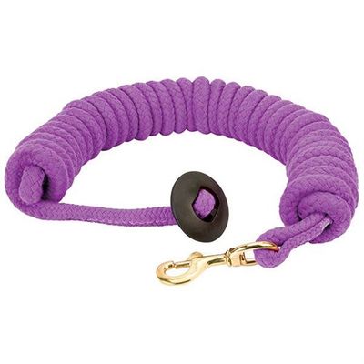 Weaver Cotton Lunge Line 25 ft, Purple Jazz