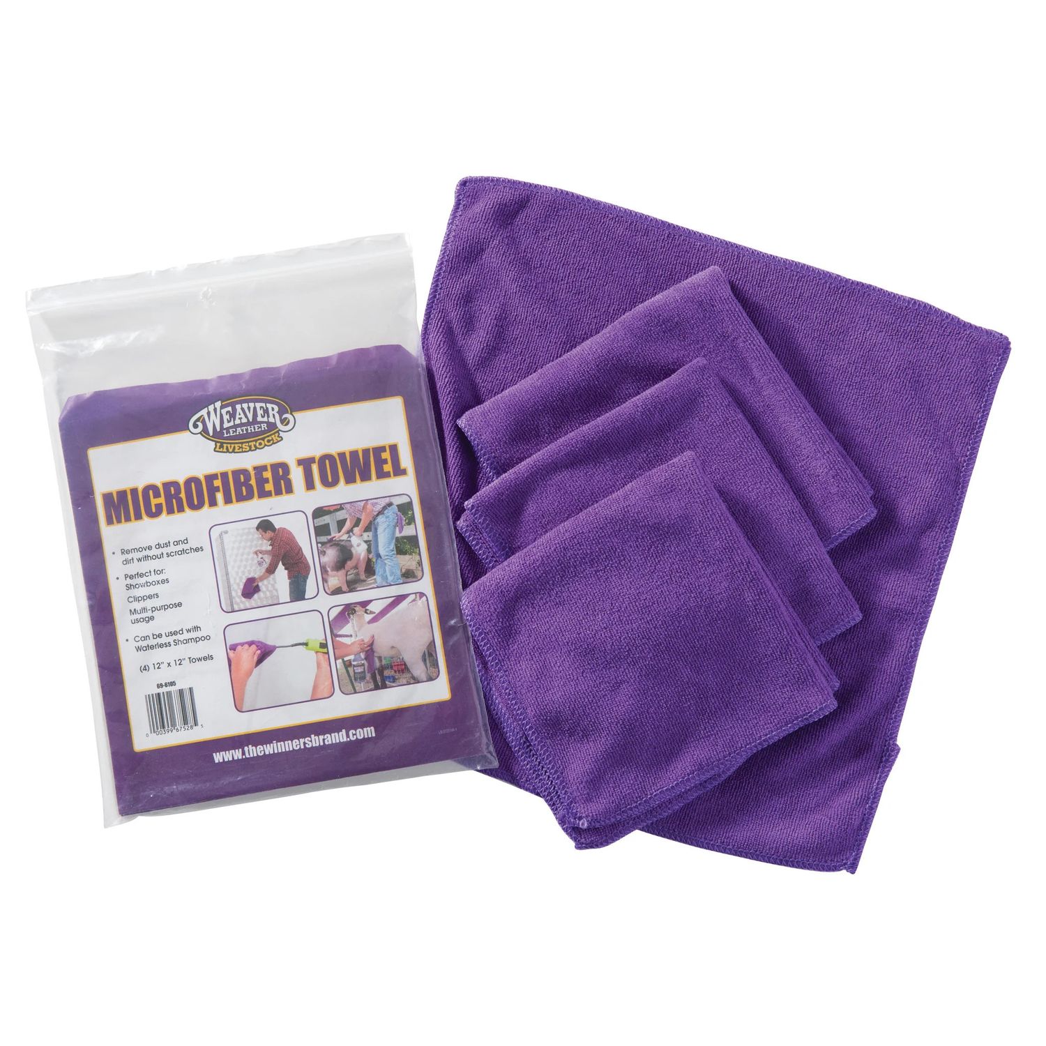 Ultra Absorbent Chamois, Purple