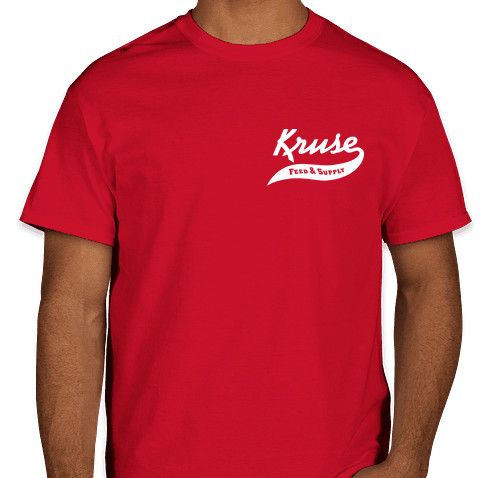 Kruse T-Shirt, Color: Red, Size: Small