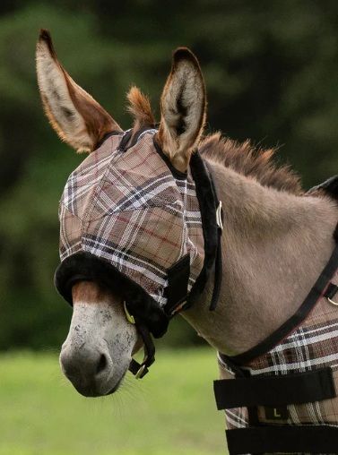 Mini Fly Mask, Large Black