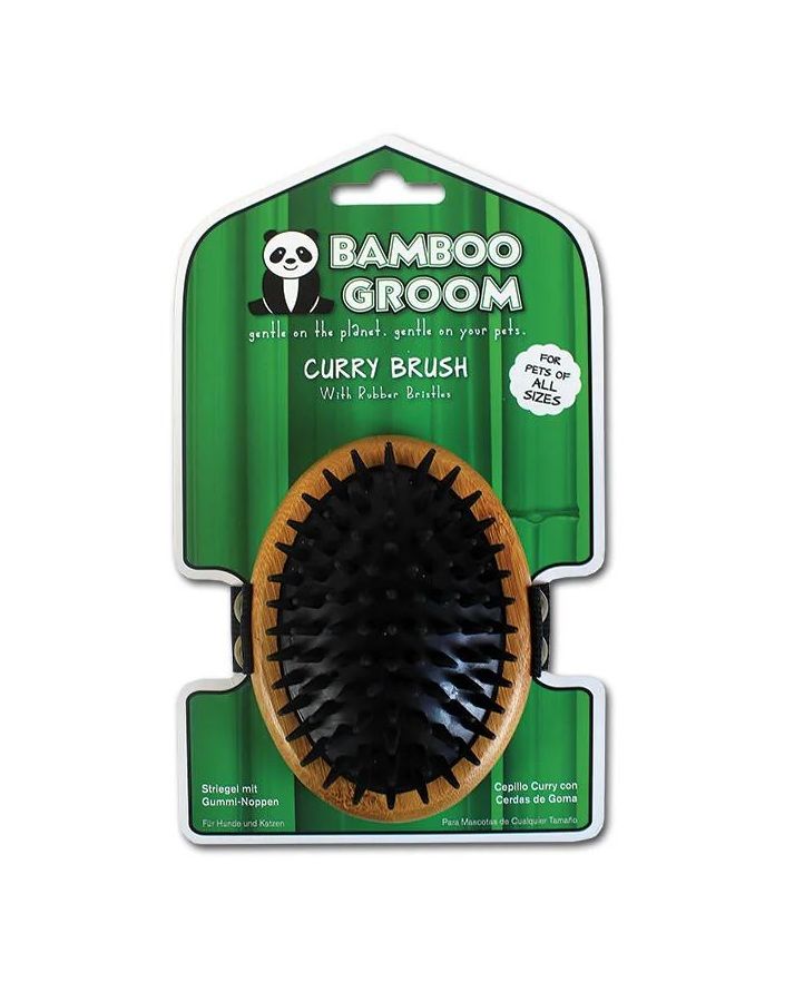 Bamboo Groom Curry Brush