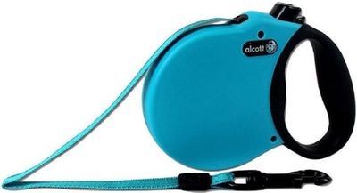 Alcott Retractable Leash, Small Blue