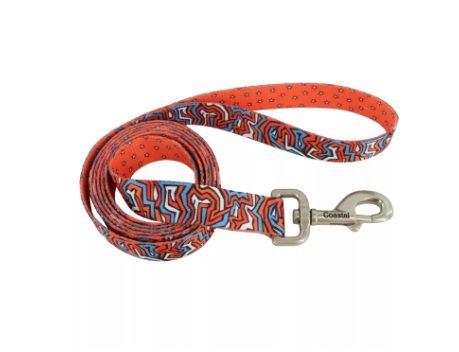 Adjustable Leash Graffiti Stars, 1&quot;x6&#39;