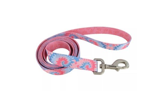 Adjustable Leash Pink Arrows, 1&quot;x6&#39;