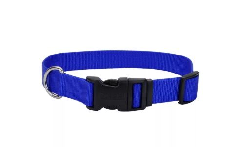 Adjustable Nylon Collar, 5/8 Black, Small
