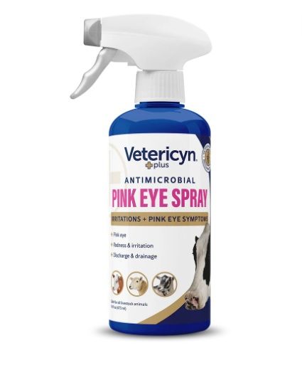 Vetericyn Pink Eye Spray 16 Oz