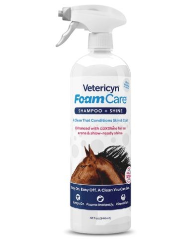 Vetericyn Foam Care Shampoo, 32 oz.