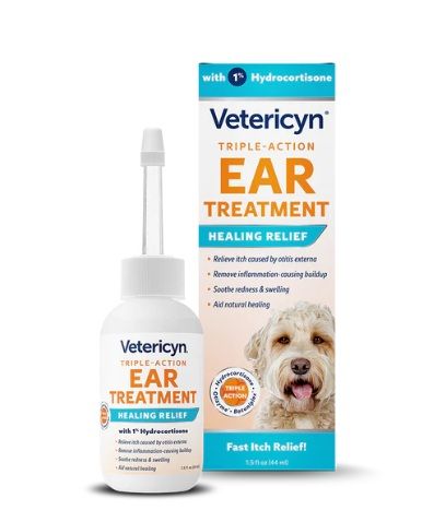Vetericyn Triple Action Ear Treatment, 1.5 oz.
