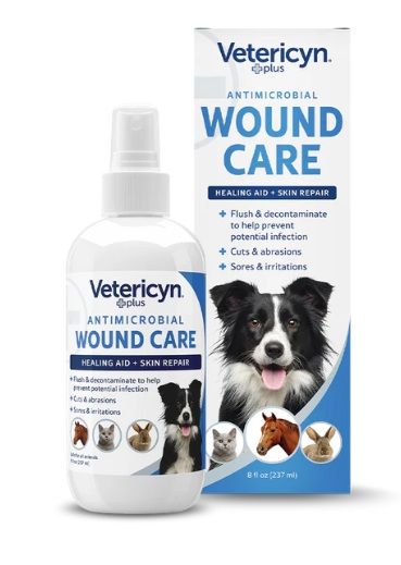 Vetericyn Wound &amp; Infection Spray, 8 oz
