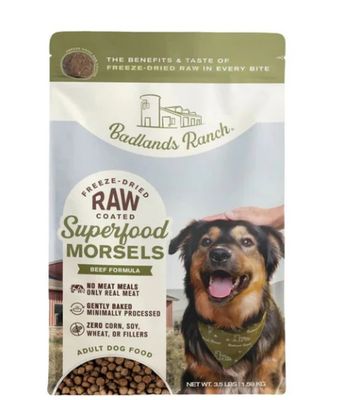 Badlands Raw Coated Beef, 3.5 lb.