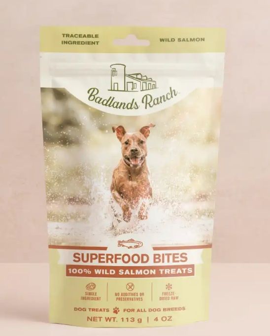 Badlands Superfood Bites Salmon, 4 oz.