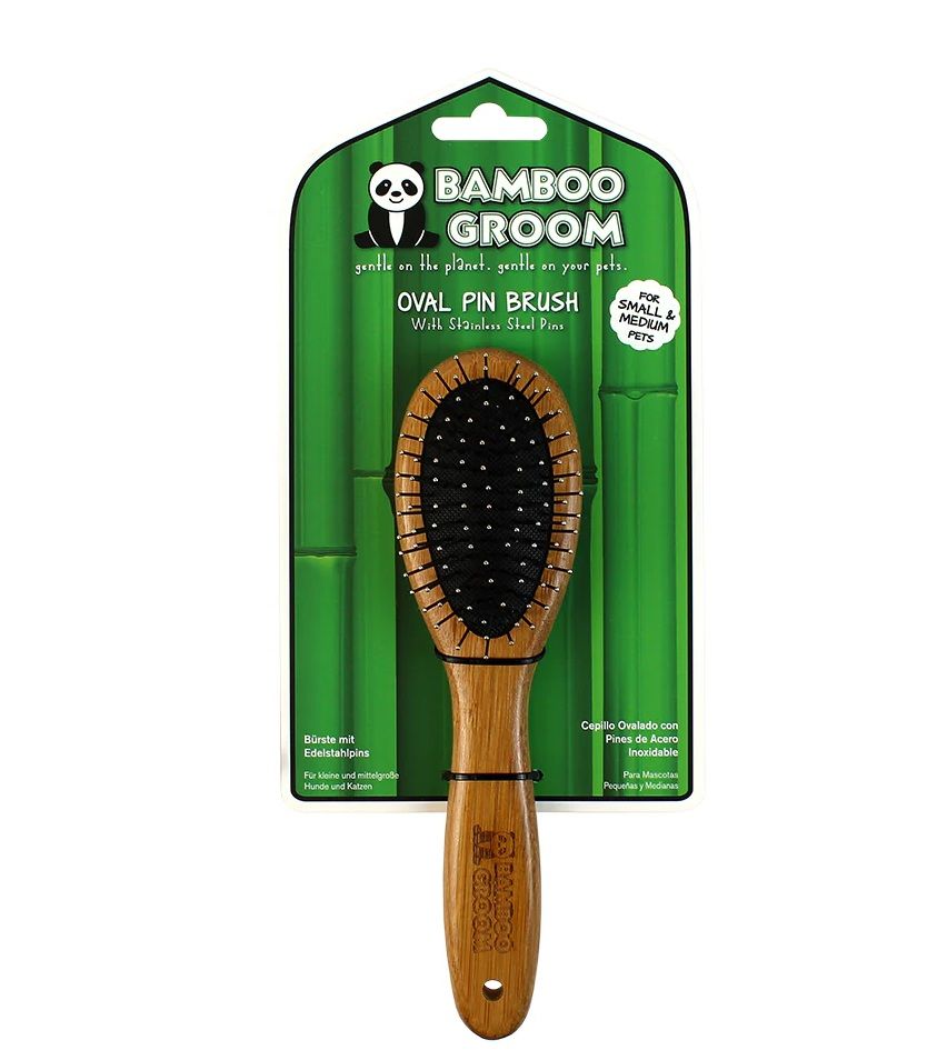 Bamboo Oval Pin Brush