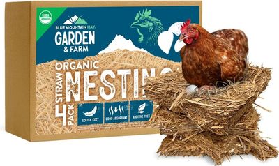 Blue Mountain Nesting Straw Pads, 4 ct.