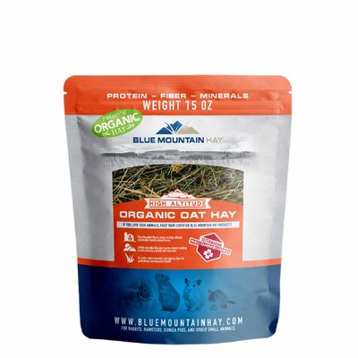 Blue Mountain Organic Oat Hay, 48 oz.