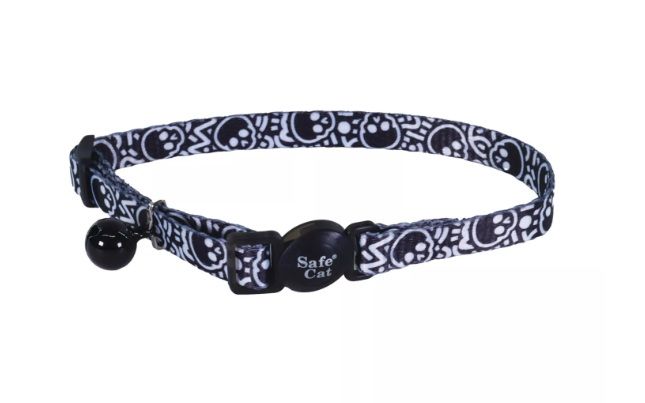 Breakway Cat Collar Skulls, 8-12&quot;