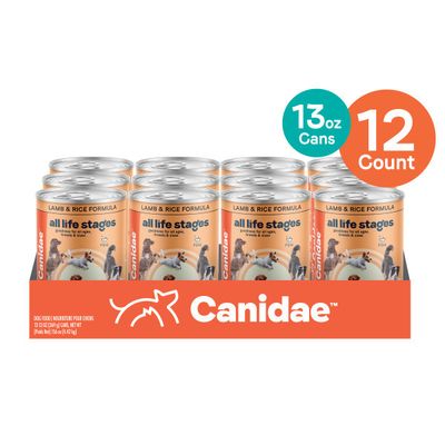 Canidae Lamb &amp; Rice Cans 12/13 Oz Case