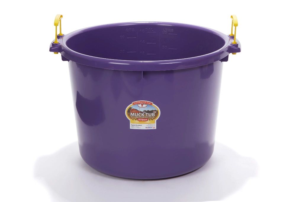 Duraflex Muck Tub Purple 70 Qt