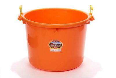 Duraflex Muck Tub Orange 70 Qt