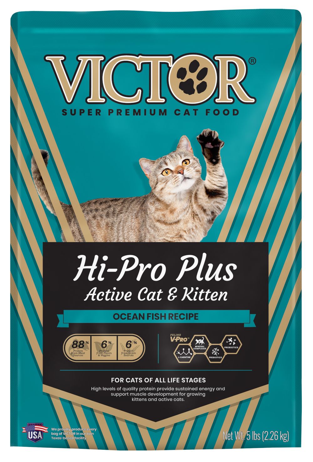 Victor Cat &amp; Kitten Hi Pro Plus, 5 lbs.
