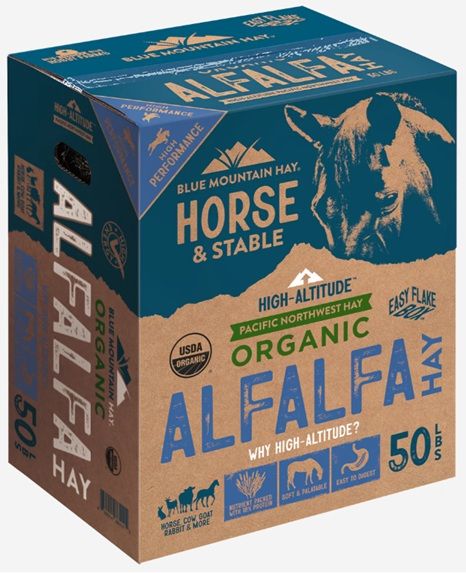 Blue Mountain Organic Alfalfa, 50 lbs.