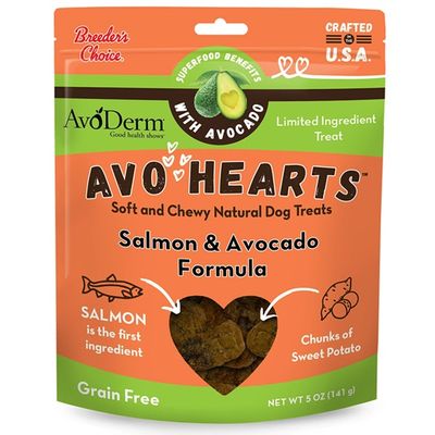 Avo Hearts Salmon &amp; Avocado Treats, 5 oz.