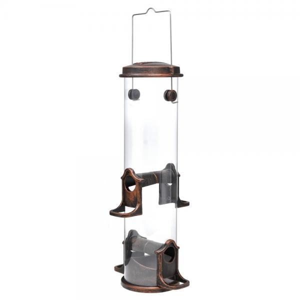 Standard Seed Tube Feeder Antique, Copper
