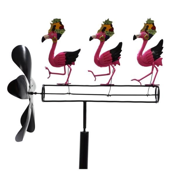 Dancing Flamingo Whirligig