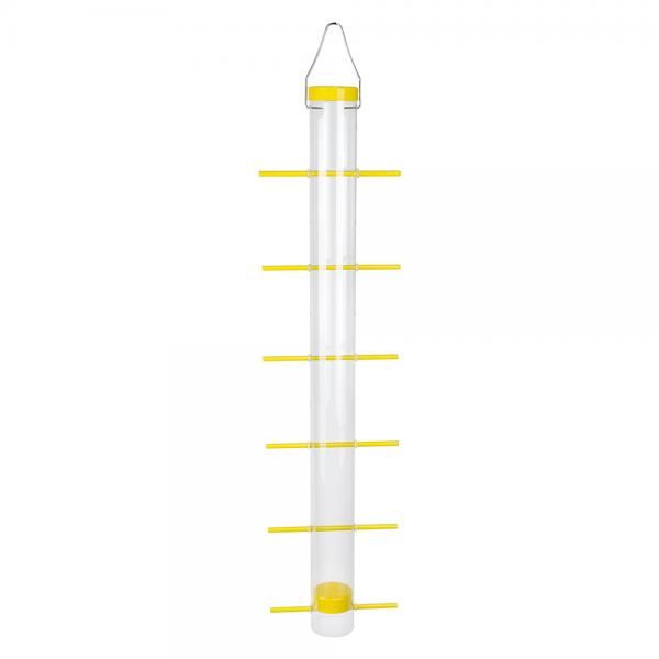 Yellow Single Tube Finch Feeder