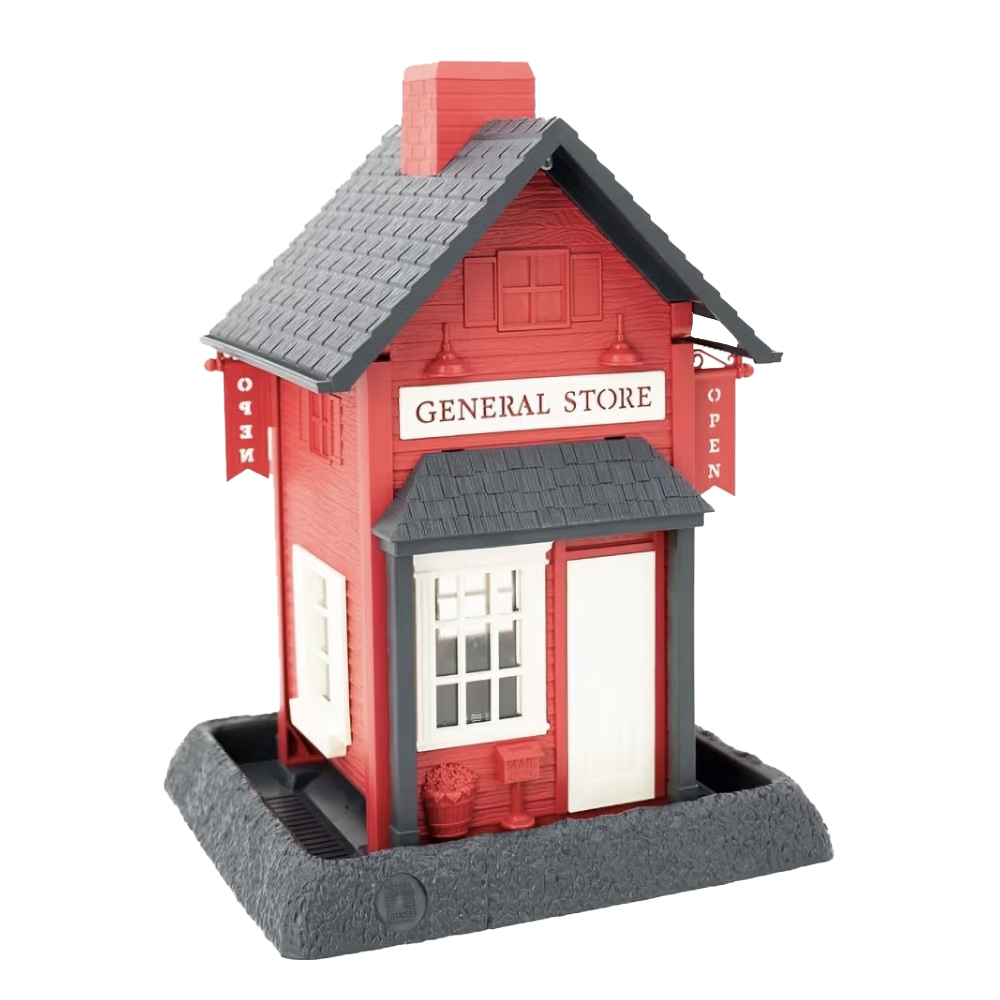 Red General Store Bird Feeder