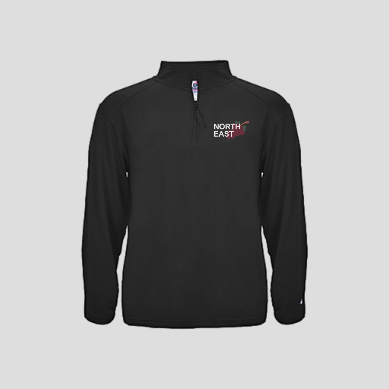 NE Grapes Light Weight 1/4 Zip Embroidered