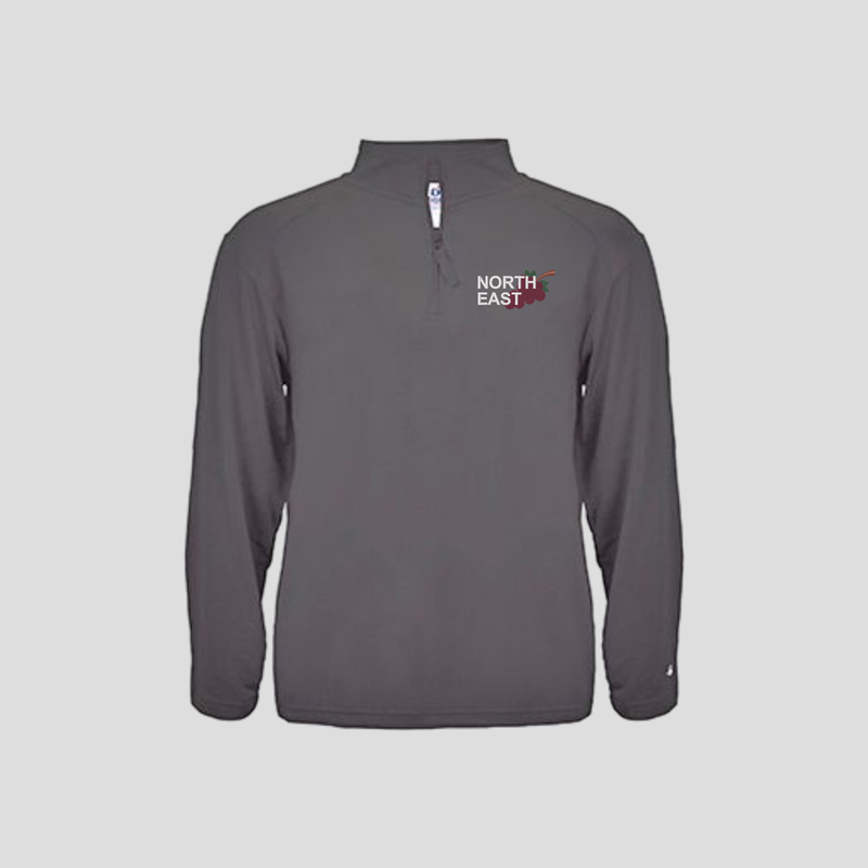 NE Grapes Light Weight 1/4 Zip Embroidered