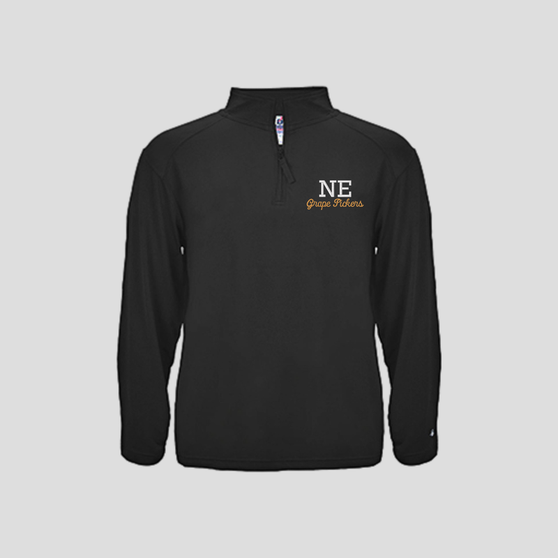 NE Grape Pickers Light Weight 1/4 Zip Embroidered
