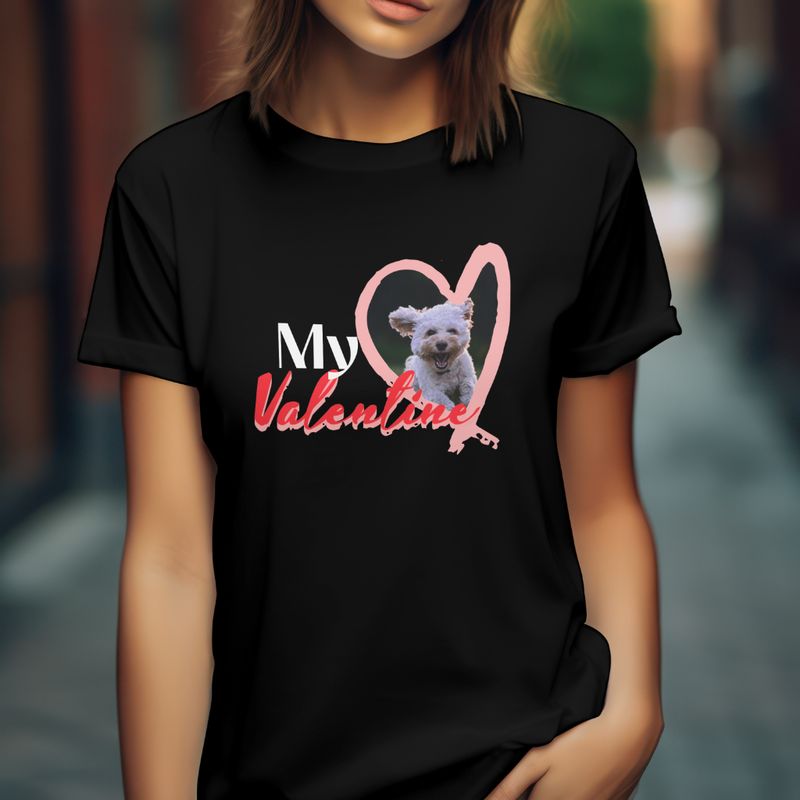 My Valentine Custome Image t-shirt