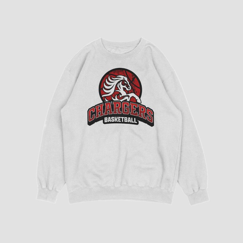 Chargers Basketball Long Sleeve T-shirt