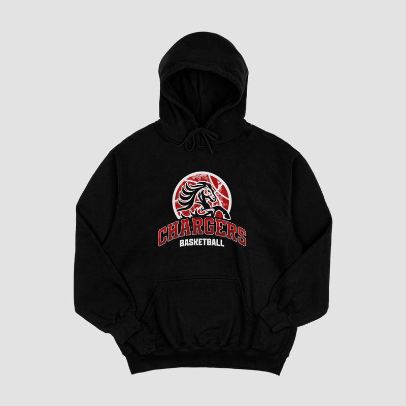 Chargers Basketball Hoodie