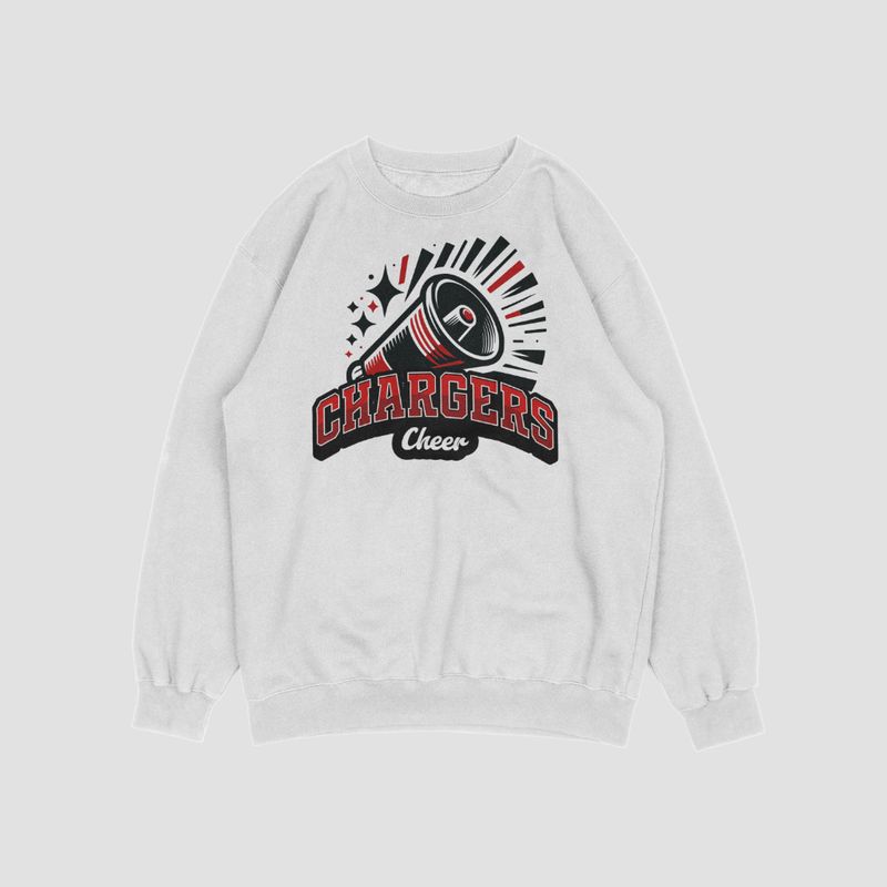 Chargers Cheer Long Sleeve T-shirt