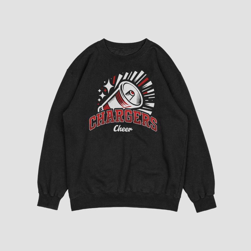 Chargers Cheer Long Sleeve T-shirt