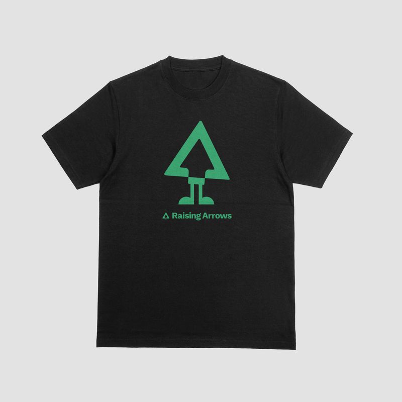 Student Raising Arrows T-Shirt