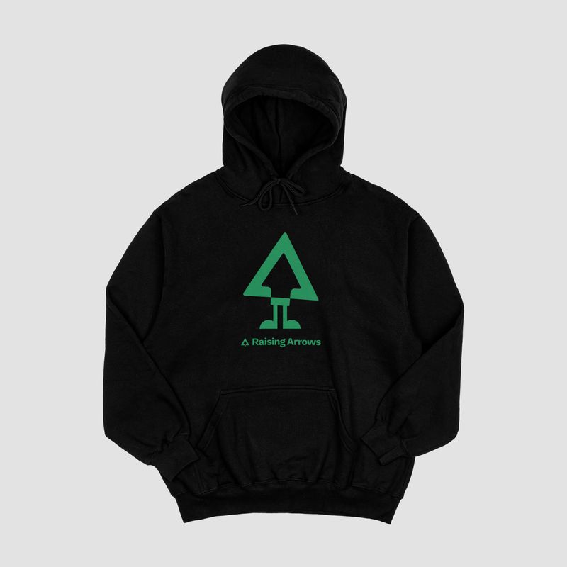 Student Raising Arrows Hoodie