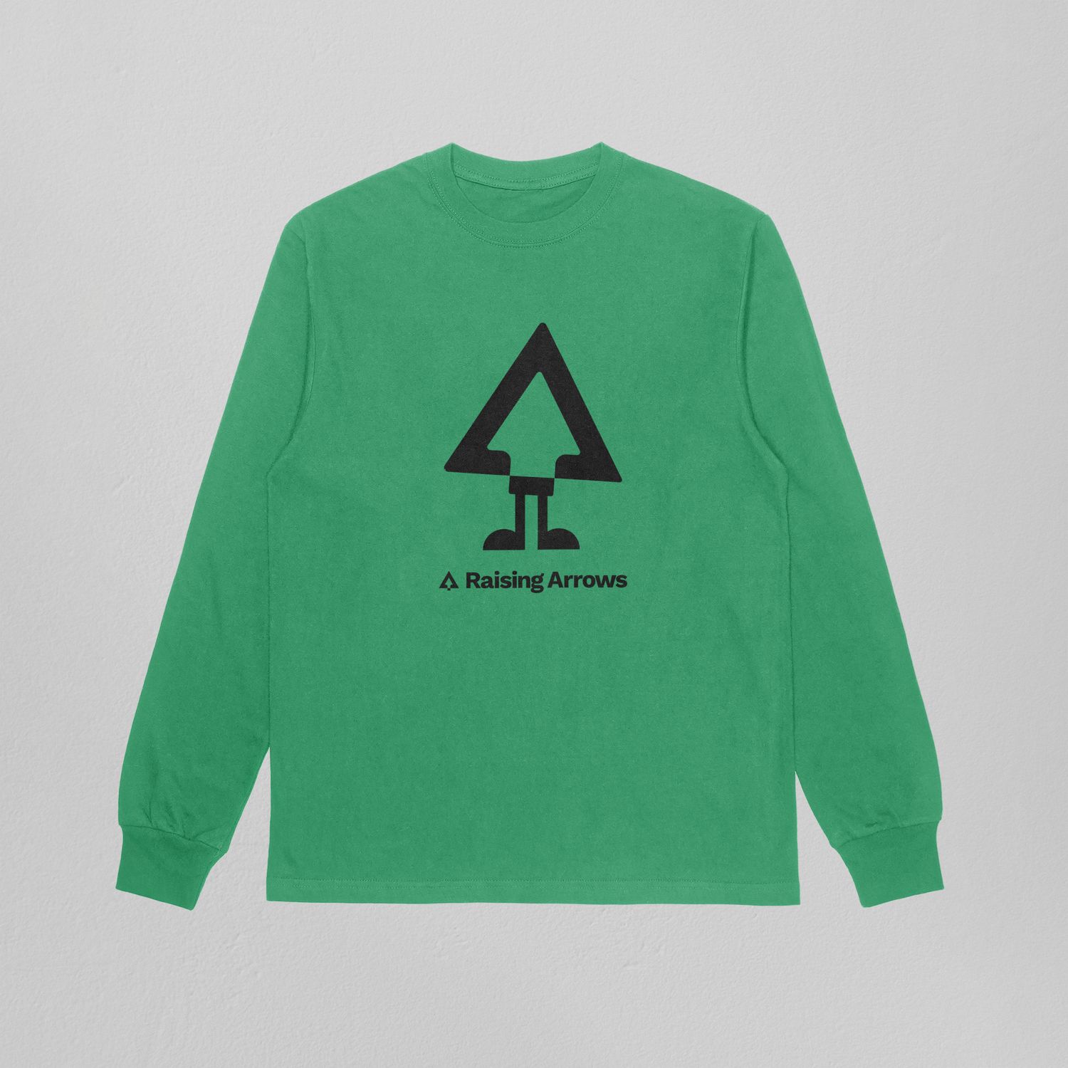 Student Raising Arrows Long Sleeve