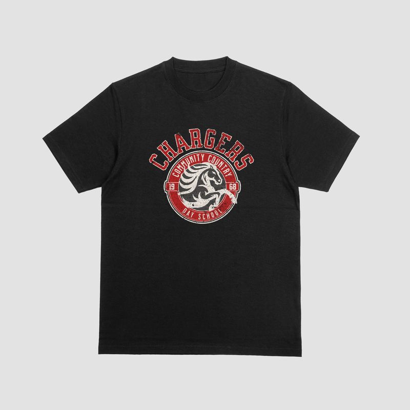 CCDS Chargers circle shirt