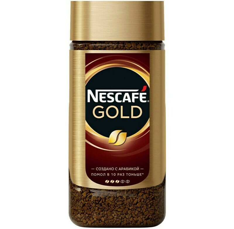 Кофе растворимый NESCAFE GOLD 190гр Кофе растворимый NESCAFE GOLD 190гр