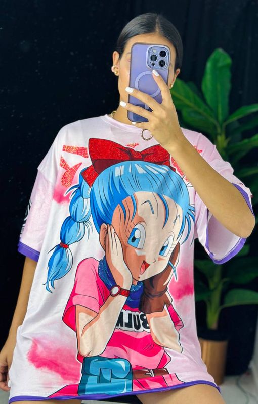 Camiseta Oversized de Dragon Ball