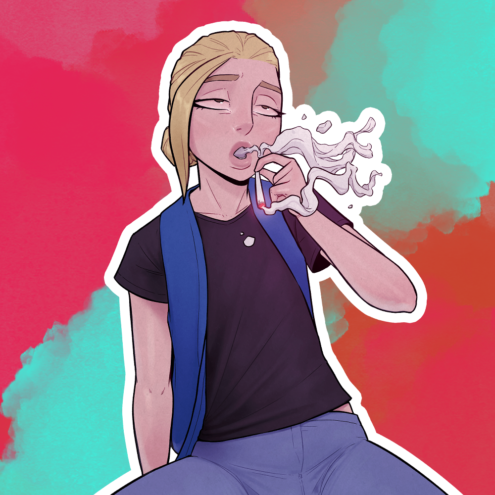 Tyler on Break Sticker